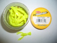 Berkley Powerbait Sparkle Craw Extra Scent Glitter Hellgrün Shad 20 Stück