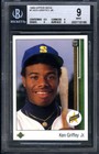 Ken Griffey Jr. 1989 Upper Deck #1 Rookie Card rC BGS 9 Mint QUANTITY