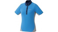 Shimano Women Polo Trikot kurzarm Gr. XL himmelblau 