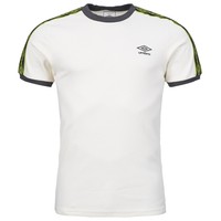 Umbro Taped Ringer Tee Premium T-Shirt Herren Freizeit Shirt S - 3XL Top neu