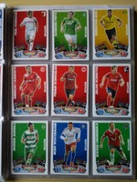 Match Attax Extra 2012/2013,9 Kapitäne von Nr.433-Nr.441 ,guter Zustand