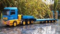 Herpa  MAN TGX XXL 540 Semitieflade-Sattelzug "Siefert Spedition"