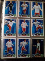Match Attax 2010/2011,kompl.Manschaft Hamburger SV mit Starspieler , guter Zusta