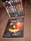 Halloween Complete 15 Disc Deluxe Blu Ray Box Set signed by John Carpenter + 18