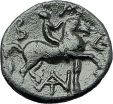 ANTIGONOS II GONATAS 277BC Hercules Horse Macedonia Ancient Greek Coin i58083