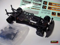 HPI Micro RS4 komplettes Chassis mit Motor und Servo