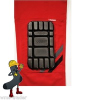 1 Paar Knieschoner Knieschutz Kniepolster Einschubkissen Planam Dunkelgrau Neu