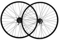 Laufradsatz MAVIC 26" Hohlkammerfelge Disc 6-Loch, Nabendynamo, schwarz DV / AV 