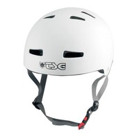 TSG EVOLUTION Helmet Solid Colors Skate Fahrradhelm Helm flat-white MTB BMX