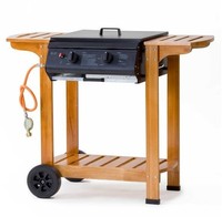 Tepro Gasgrill Grillwagen mit Holzgestell Pittsburgh TOP NEU