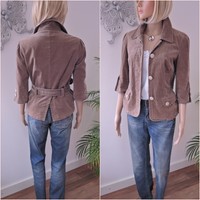 BRUNO ANTOGNINI schicke Sommer - Jacke * Gürtelband * 3/4 Arm Gr. 38 M