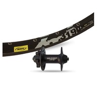 Vorderrad MTB Disc 26 Zoll Shimano Deore XT 756 schwarz, Mavic XM 319 schwarz