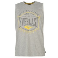 EVERLAST GREY VEST NEU/NEW TANK TOP T-SHIRT MUHAMMED ALI ROCKY BALBOA BOXING MMA