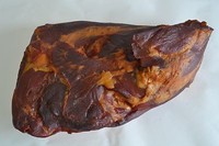 3,4 KG LAND-SCHINKEN GERÄUCHERT, VOM FLEISCHERMEISTER!!