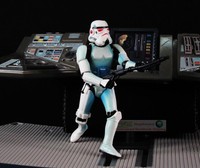 Hasbro Star Wars 3.75" Figur 1:18 Airborne 501st Legion Blue Clone Trooper S189