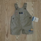 NWT BABY BOYS SZ 3M Months OSHKOSH SHORTALLS OVERALLS SHORTS