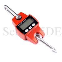 PROFI HÄNGEWAAGE KRANWAAGE LASTENWAAGE INDUSTRIEWAAGE - 300KG 0,1KG LCD BATTERIE