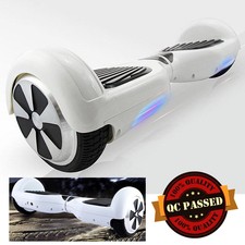 White Newest Smart Self Balancing Electric Unicycle 2 Wheel Hover Board - 700W