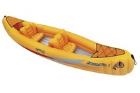 Kajak Kanu Indika I-T Schlauchboot Luftboot 2 Personen Ruderboot orange NEU