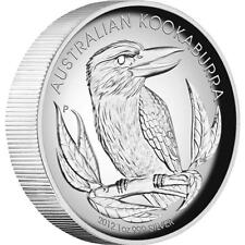 Australian Kookaburra High Relief Silver Proof Coin 1 Oz 1$ Australia 2012
