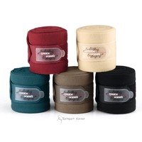 Eskadron Bandagen Fleece 4er, petrol, vanilla, darkred, walnut, black