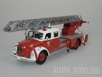 MAGIRUS-DEUTZ S6500 DL30 FEUERWEHR FRANKFURT 1955 1/43 MINICHAMPS 439140074 NEU