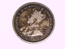 1920 Australia Silver One Schilling Coin Vg (Nice)