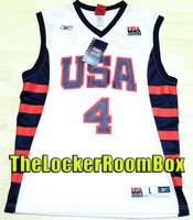 NWT NEU Dream Team USA Allen Iverson Gr L SZ 44 NBA Trikot Basketball Jersey 