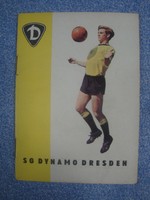 *Rar* Saisonheft SG Dynamo Dresden Autogrammkartenheft 1969/70 DDR Oberliga DFV