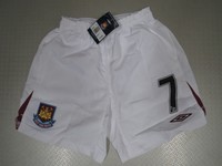 Kinder Short West Ham United Home 07/08 Orig. Umbro Gr 134 152 neu