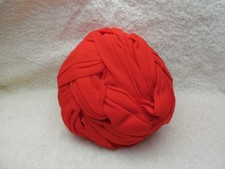 Vintage Red Crepe Fabric "Fashioned by Blanche" Pillbox Style Hat