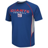 NFL Football Fanfare VI Synthetic T-Shirt NEW YORK NY GIANTS blue