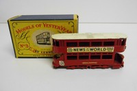 Matchbox / Lesney Models Of Yesteryear Y3 London "E" Class Tramcar OVP (ab 1956)