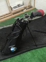 FULL Set Wilson1200TR IRONS 4/SW Driver/3/4 Woods Putter Bag 30 Balls &Tees RH