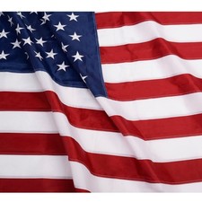 ANLEY [Heavy Duty] American US Flag 3x5 Foot Nylon - Embroidered Stars and Se...