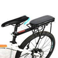 Rockbros Fahhrad MTB Sattel Sanft Kissen Gepäckträger Sitz Sattel Schwarz Neu