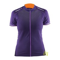 CRAFT Glow SS Bike Jersey Woman dynasti lila  Damen Radtrikot Radshirt 1903265