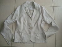 =s.Oliver=Blazer beige Leinen Gr.38 / M w.NEU