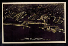 1928 Devonshire England to Scotland Postcard Cover Port of Liverpool Entrance