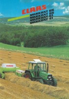 CLAAS Prospekt MARKANT 41 bis 65  1 x ORIGINAL Claas MARKANT Prospekt 8/89 