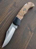 Herbertz Taschenmesser - Messer - Klappmesser - Wurzelholz - Ebenholz - 337612