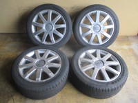 S-LINE Alufelgen Sommerreifen 235 45 R17 Audi A4 A6 7,5x17 ET43 8D0601025AD