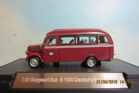 NPE NA 99087 Borgward B 1500 Bus DB Bahnbus ,Feinmodell,1:87 Spur H0 NEU OVP