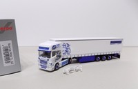 Herpa Sondermodel Scania R TL Gardinenplanen-Sattelzug Brno  1/87