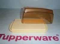 Tupperware neu Eleganzia, Butterdose orange OVP