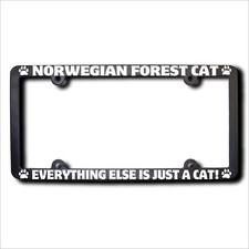 Norwegian Forest Cat Everything Else License Frame