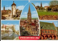 AK Freiburg im Breisgau - 5 Motive