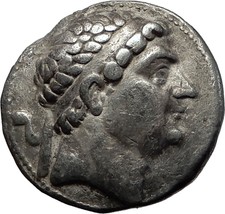 DIDOTOS II Graeco Baktrian Silver Greek Tetradrachm Coin Antiochos II i58467