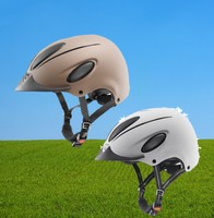 Reithelm Uvex perfexxion active plus, Reitkappe Uvex aktive plus, sand, weiss