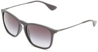 Ray-Ban Chris MOD. 4187 SOLE60786Q Wayfarer Sunglasses 54 Black (schwarz)